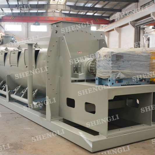 CMS-15000 单轴连续式搅拌机，用于固废处理